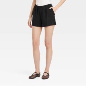 a new day Women's Line. High Waist Black Shorts